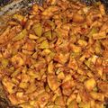 Saba Butt's cooksnap of when they made Kairi ka jhatpat Achar.