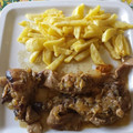 El cooksnap de Luz y Enrique cuando hizo Conejo a la mostaza antigua.