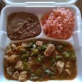 El cooksnap de May Villarreal cuando hizo Nopales con carne de puerco.