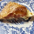 El cooksnap de María Victoria Gómez cuando hizo Tarta de queso salchicha y huevo.