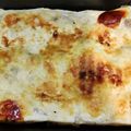 parányi almácska Cooksnap-ja, amikor elkészítette a(z) Sajtos-tejfölös rakott csirkemell receptet.