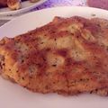El cooksnap de Marieta cuando hizo Cachopo de ternera.