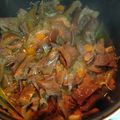 El cooksnap de David cuando hizo Hongos en escabeche.