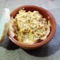El cooksnap de Andrea Fernanda Martinez cuando hizo Hummus con pimiento morrón rojo asado 🌶️.