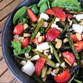Sitronella's cooksnap of when they made Spargel-Erdbeer-Salat mit Rucola.