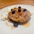 El cooksnap de Vanessa Pérez cuando hizo Pancakes de avena y plátano.