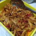 Cooksnap dari Iren Hyunjoong untuk resep Ayam suwir kecap pedas