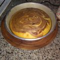El cooksnap de Roxana Mi cuando hizo Bizcochuelo marmolado casero 🤗💕.