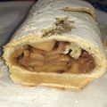 El cooksnap de Andrea vila cuando hizo Strudel de manzana 🍏🍎.
