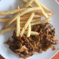 El cooksnap de Magdalena cuando hizo Salteado de carne magra y champiñones.