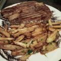 El cooksnap de Daniel cuando hizo Patatas fritas al ajillo con azafrán (Cocina tradicional).