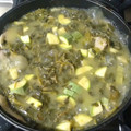 El cooksnap de Omar cuando hizo Bistec con verdolagas en salsa verde.