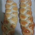 El cooksnap de Rossy Caballero cuando hizo Trenzas dulces.