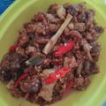 Cooksnap dari Mayasari OKTAVIA untuk resep Oseng-oseng Mercon Sandung Lamur