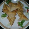 Andre's cooksnap of when they made Samoosas.