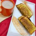 Anjana Sahil Manchanda का कुकस्नैप जब उन्होंने वेज सैंडविच (Veg sandwich recipe in hindi) बनाया था।