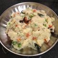 Falguni Shah's cooksnap of when they made વેજીટેબલ ઉપમા (Vegetable Upma Recipe In Gujarati).