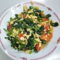huang simon 的 菠菜番茄炒蛋 cooksnap