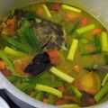 Cooksnap dari Pearlyferly untuk resep SOP kepala ikan kerapu syegarrr