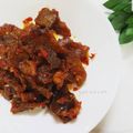 Cooksnap Erna Hezreen Hamzah semasa beliau membuat Daging Balado.