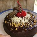 Cooksnap dari Kodriyah Cristal X untuk resep Brownis kukus takaran sendok,no mixer