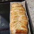 El cooksnap de esecaos cuando hizo Trenza rellena de salmón y queso.