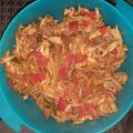 Cooksnap dari Maia Astrina untuk resep Ayam suwir pedas kemangi