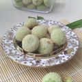 Cooksnap dari DEWI SARASWATI untuk resep Putri salju pandan kacang mede