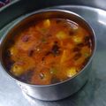 Rosia का कुकस्नैप जब उन्होंने आलू मटर की सब्जी  (aloo matar ki sabzi recipe in Hindi) बनाया था।