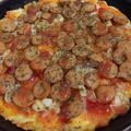 Cooksnap dari Danintan untuk resep Pizza Roti Tawar Teflon