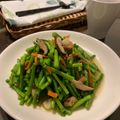 i❤️beauty 愛料理 的 【厚生廚房】香菇炒蘆筍 cooksnap