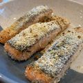 ekitchen's cooksnap of when they made Grilled salmon with herb breadcrumbs.