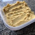 El cooksnap de Agostina duarte cuando hizo Hummus delicioso de garbanzos 🤍.