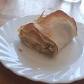 kathosaurus's cooksnap of when they made Börek mit Kartoffel-Champignons Füllung (Vegan).