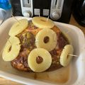 becky44's cooksnap of when they made Easy baked ham.