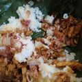 Cooksnap dari Aulia Rizkiawati untuk resep Nasi bakar teri nasi