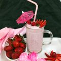 Hetal Chirag Buch's cooksnap of when they made સ્ટ્રોબેરી લસ્સી (Strawberry Lassi Recipe In Gujarati).