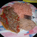 El cooksnap de Lú Dím cuando hizo Bistec Ranchero.