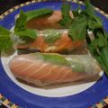 รูป Cooksnap ของ ลินดา สุขรักษา เมื่อเขาทำ Salmon roll
