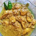 Ranjita Shee's cooksnap of when they made কাজুবাদাম দিয়ে চিংড়ি মাছের মালাইকারি(kajubadam diya chingri macher malaikari recipe in bengali).