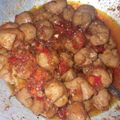 Cooksnap dari Novieta Sari untuk resep Bakso pedas manis