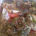 El cooksnap de María José cuando hizo Queso feta asado. Receta griega.