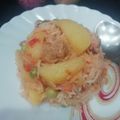 Aruna Thapar's cooksnap of when they made Aaloo Pulao.