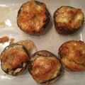 El cooksnap de Paco Perez Marrero cuando hizo Champiñones rellenos con bacon crujiente, tomates cherry y queso azul 🍄.