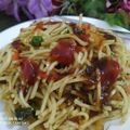 Gayatri Deb Lodh का कुकस्नैप जब उन्होंने देसी तड़का नूडल्स (Desi tadka noodles recipe in Hindi) बनाया था।