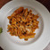 El cooksnap de Selena Grimes Rodriguez cuando hizo Rigatoni picantes con calamar y alcaparras.