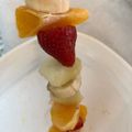 El cooksnap de bmonedero cuando hizo Brocheta de frutas (desayuno o postre).