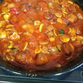 El cooksnap de Juan Jose Mari cuando hizo Albóndigas con tomate y verduras.