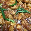 Khalida Misbah's cooksnap of when they made Tawa chicken.