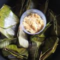 Cooksnap dari Rita Muliasari Bunda Sophie untuk resep Botok/Pelas Rebon Basah